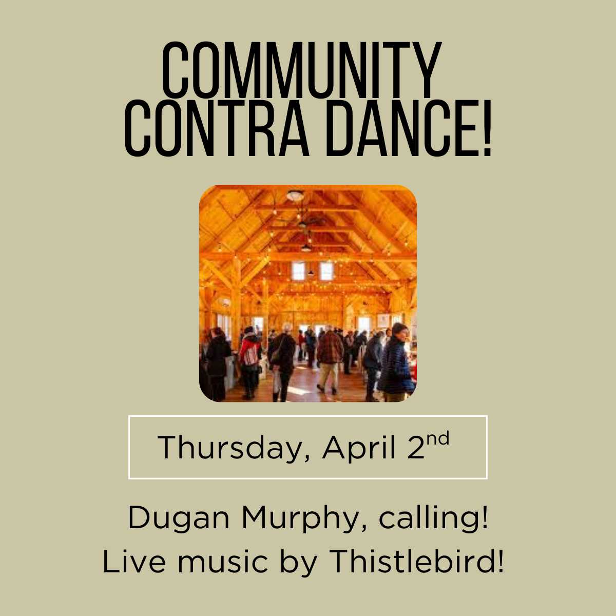 Community Contra Dance!