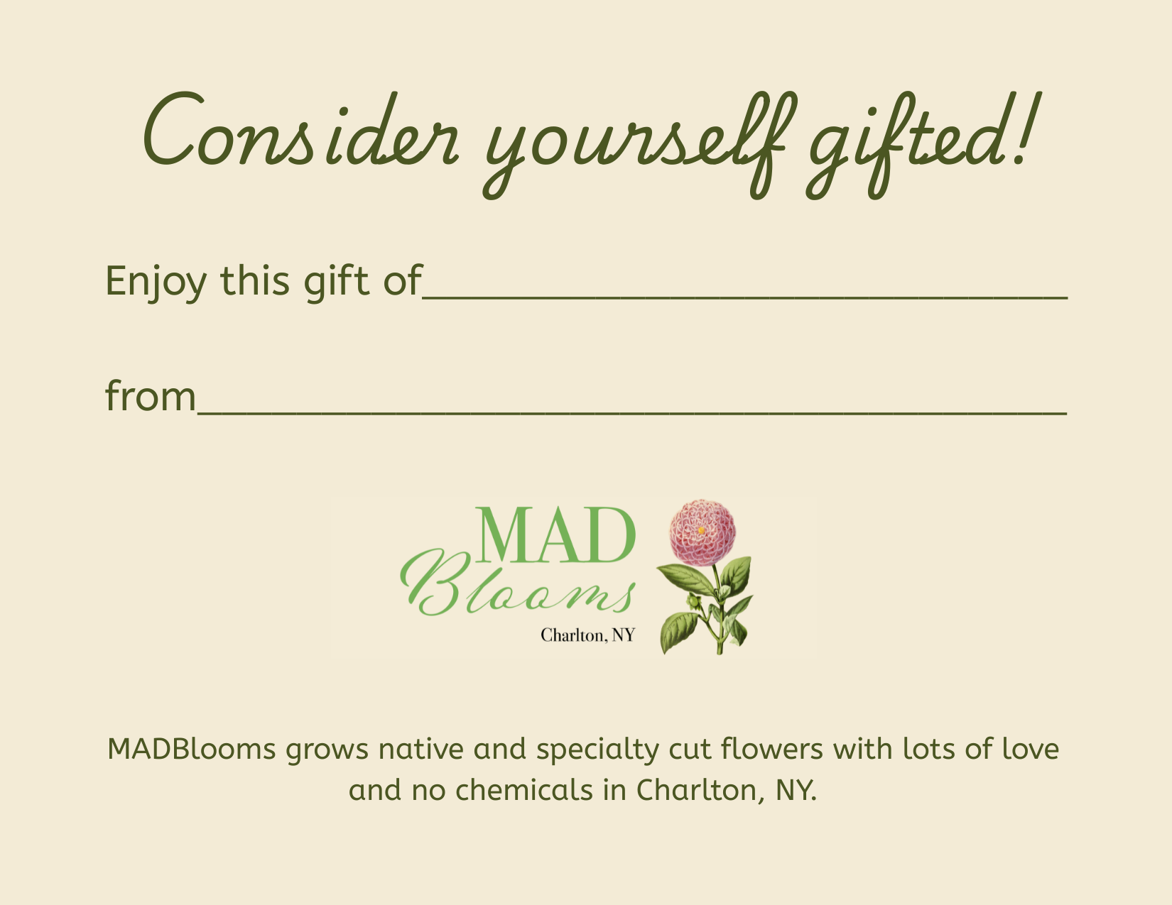 Let them Pick! - MadBlooms Gift Card