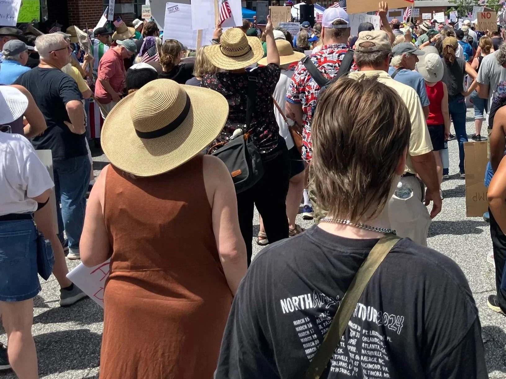 Walking in peace for kindness and justice.