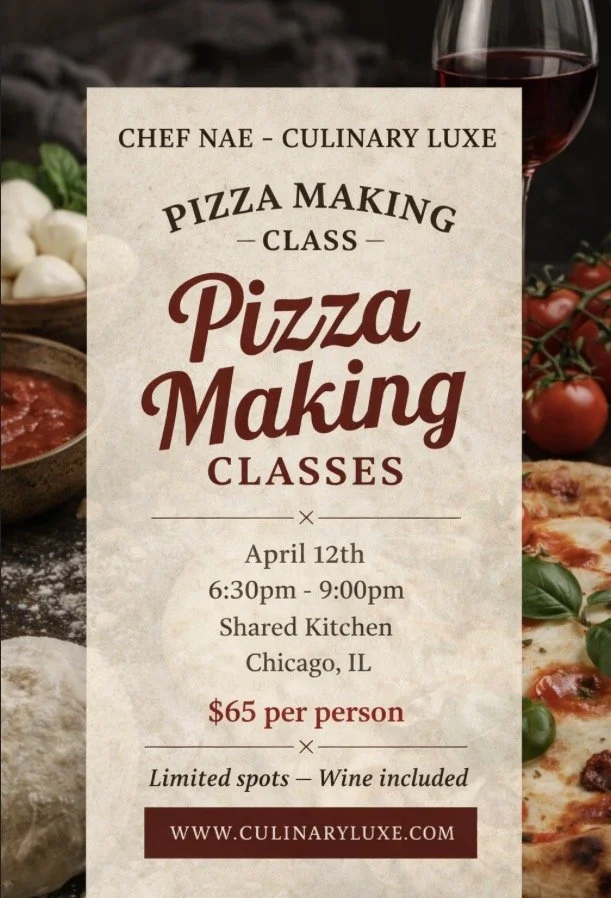 Chef Nae Pizza Making Class