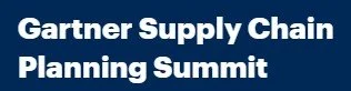 Gartner Supply Chain Planning Summit banner