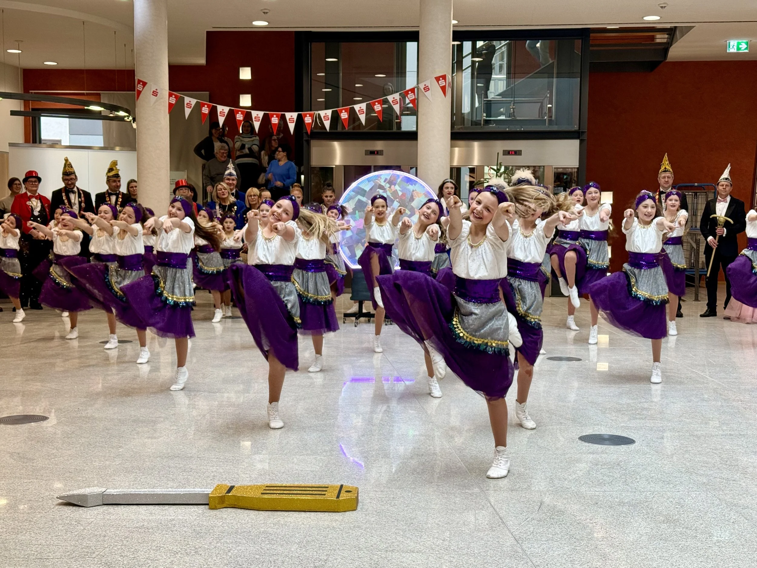 Auftritt unserer Jugend Schautanzgruppe