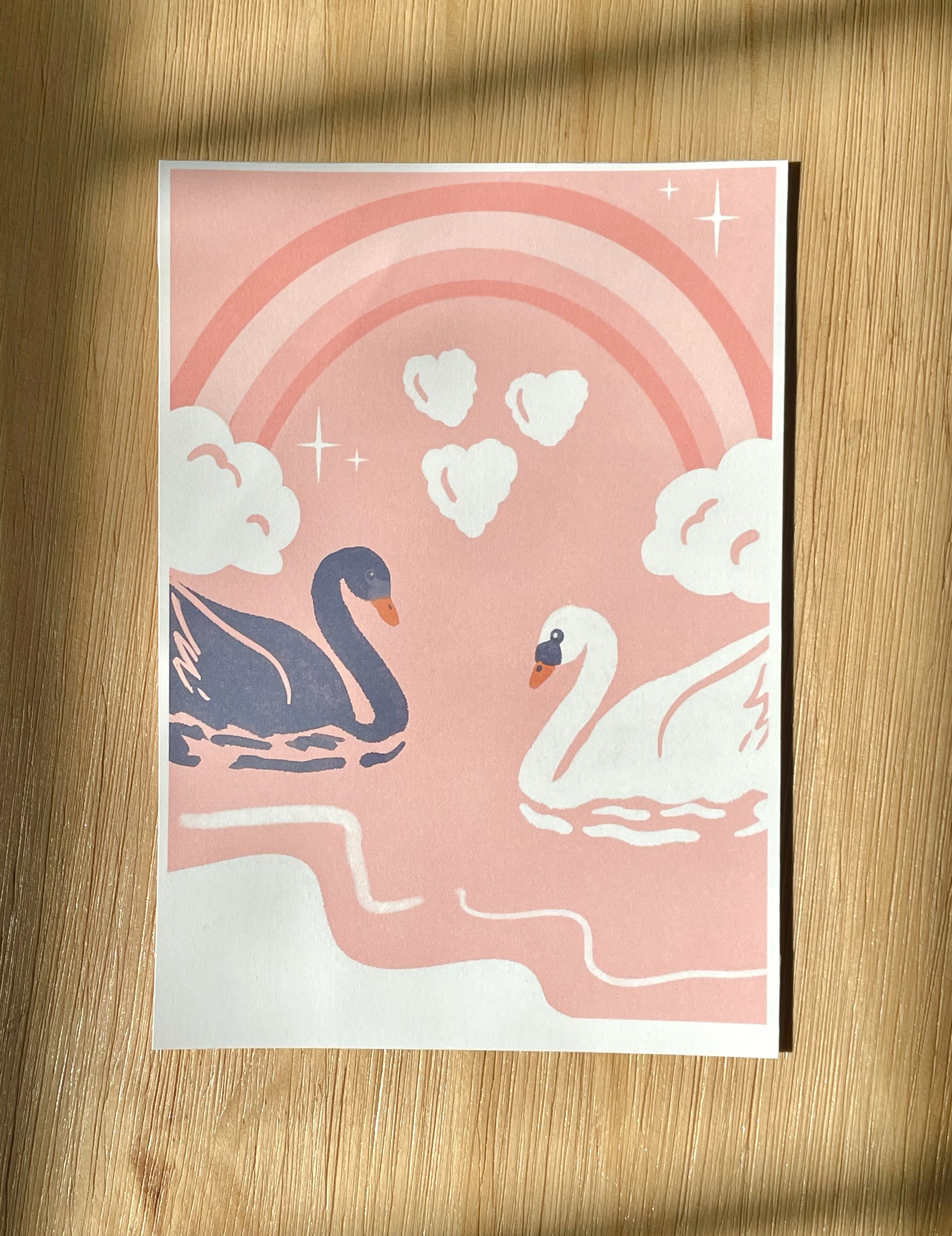 Swans in Love