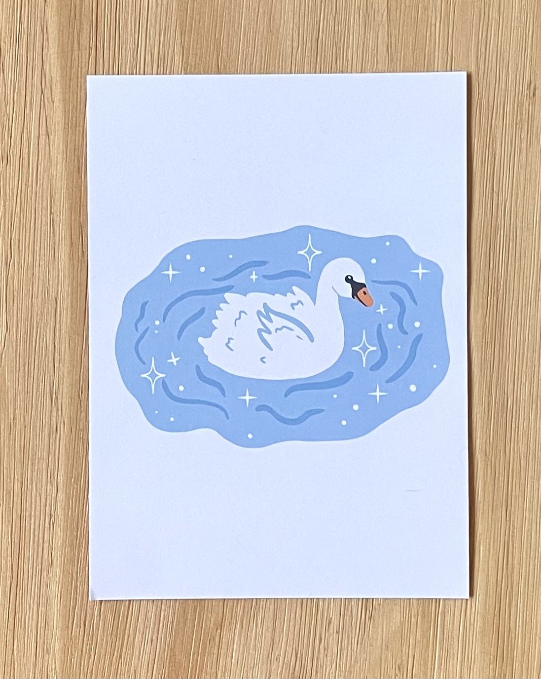 Swan sparkle pond