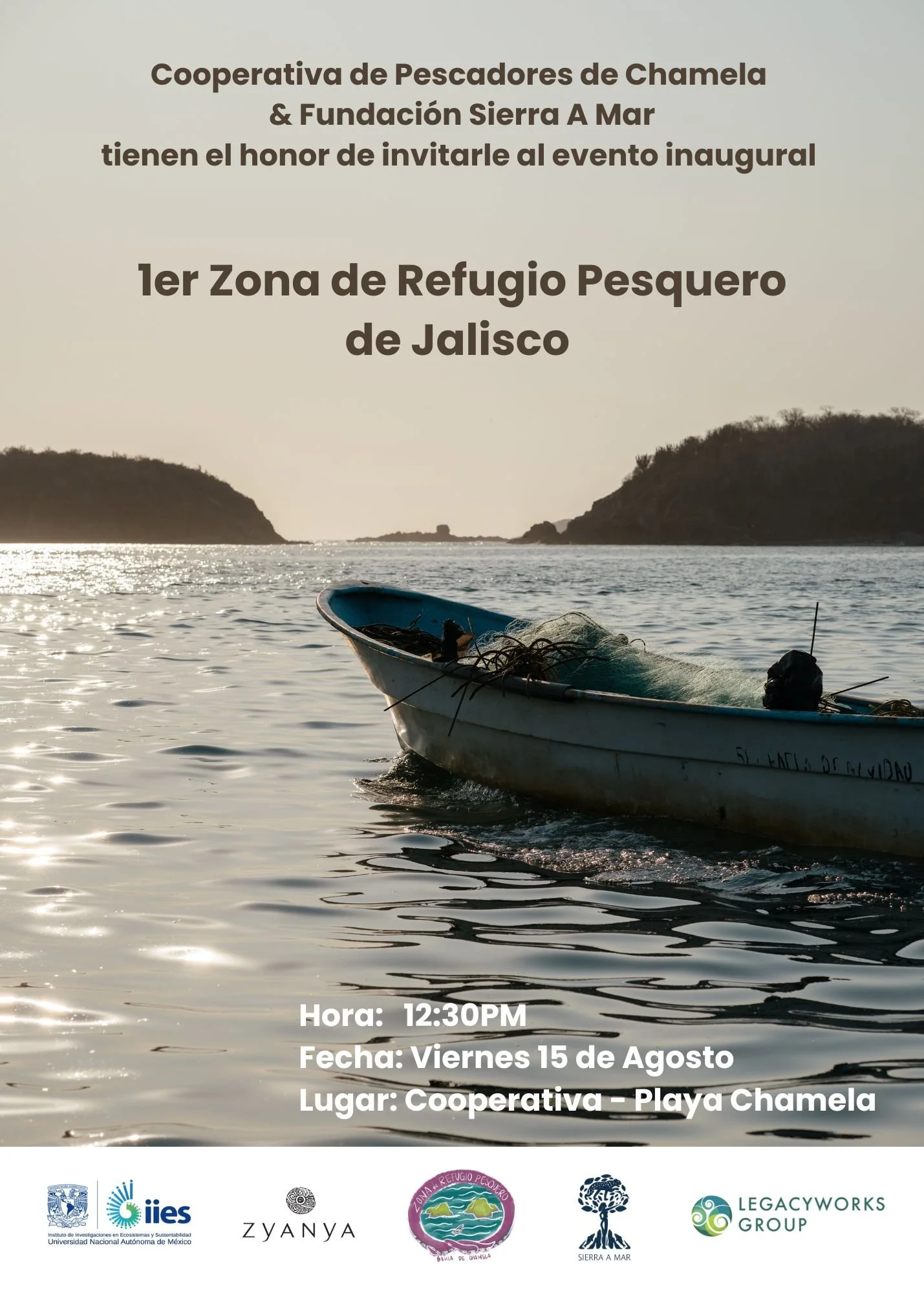 Inaugural event: Launch of the Chamela Refugio Pesquero