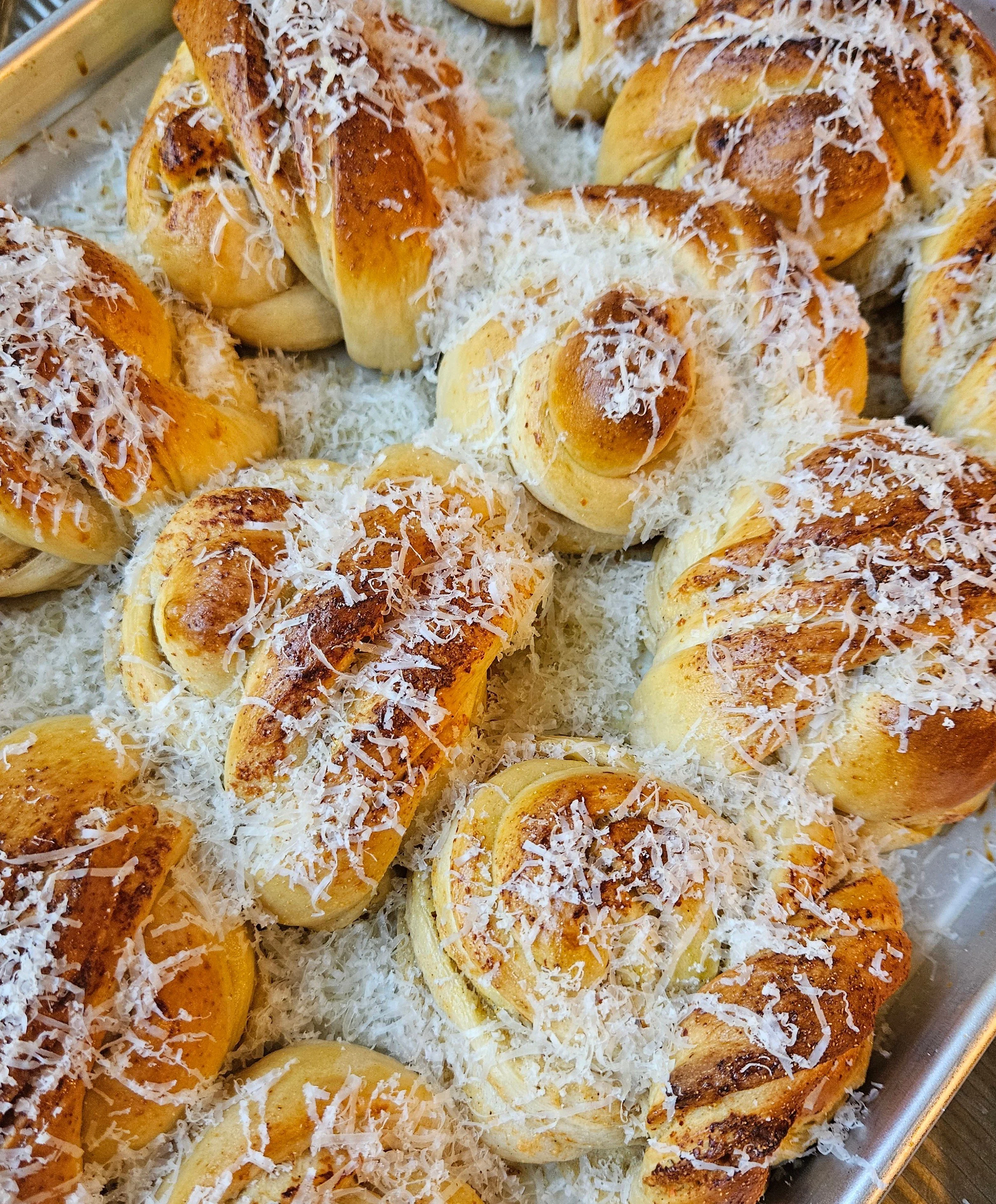 Parmesan Garlic Knots