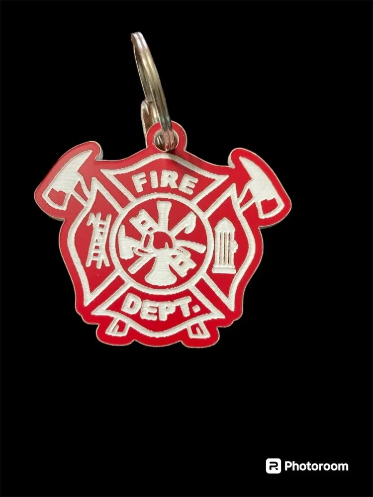 Fire Fighter Keychain