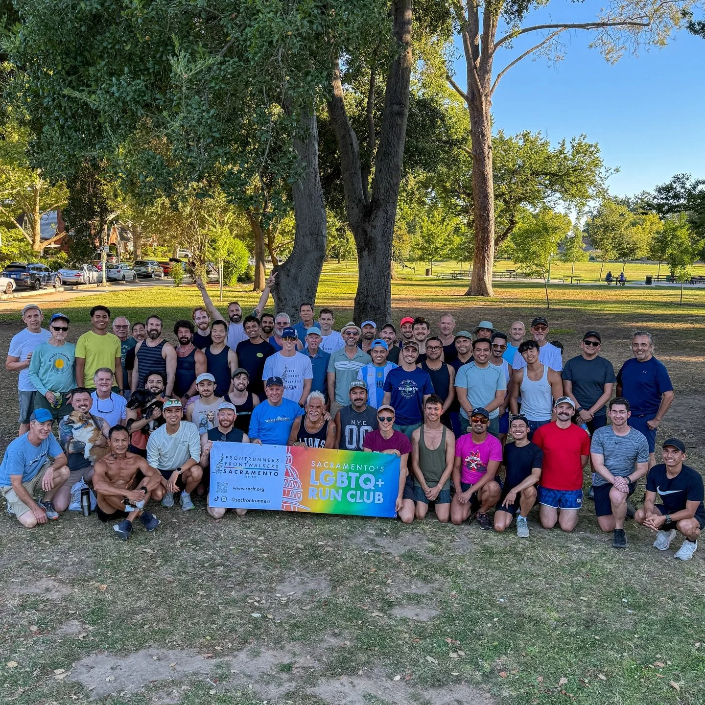 Record. Broken. 💥🧺
Our July edition of our Wednesday summer picnic at McKinley Park was officially one for the history books! We were absolutely blown away to see a record-breaking crowd of 60+ people show up to lace up their shoes, log some miles,
