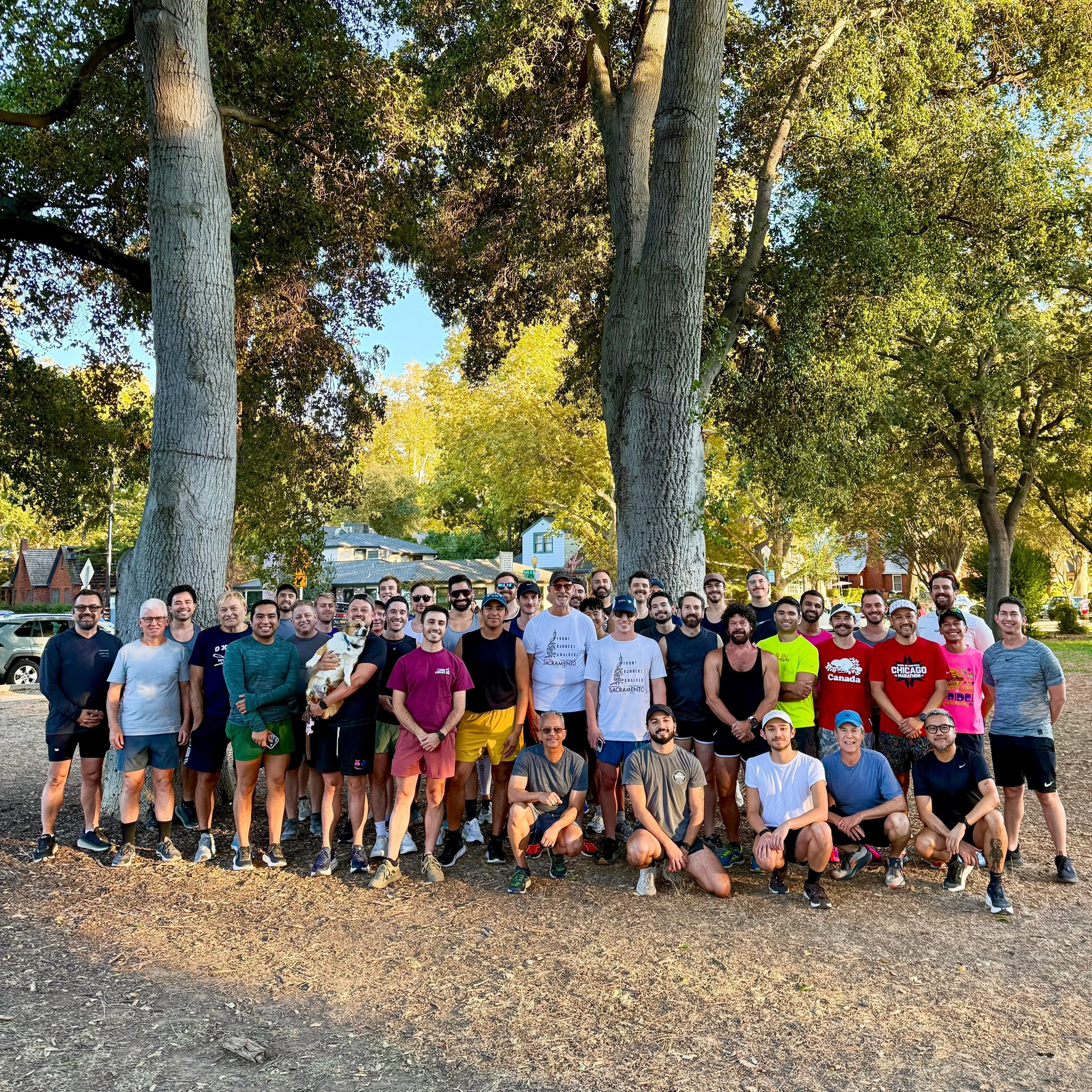 Hello, September👋🍃🏃
We welcomed September with a crisp, perfect evening around McKinley Park! The Sacramento weather delivered for us, bringing those crisp late-summer vibes that make every mile effortless. 
After clocking our miles, we headed str