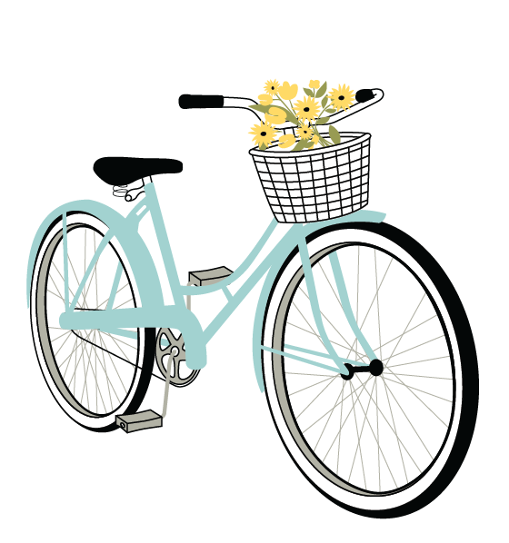 Bike Pattern for Paper Source