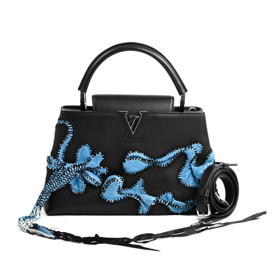Louis Vuitton Limited Edition Nicholas Hlobo's Capucines MM