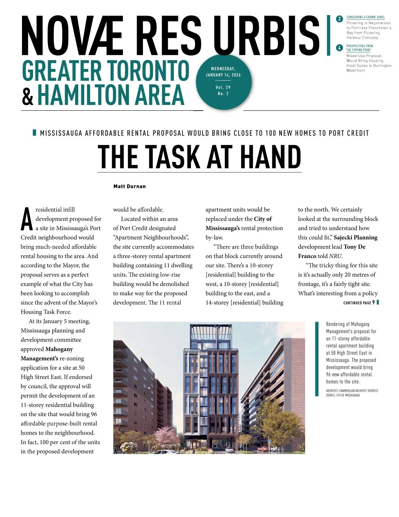 NRU features Sajecki Planning work at 50 High Street