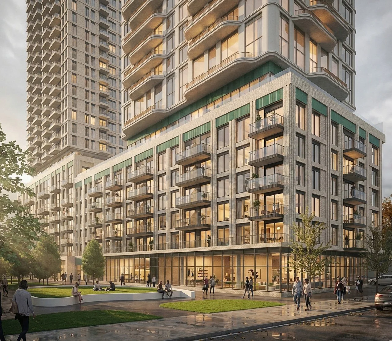 SPI Files Zoning By-law Amendment for Two 35-Storey Rental Towers on Hurontario Street, Mississauga