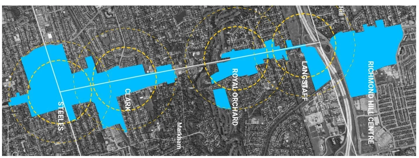 Yonge North Subway Extension Corridor Map 