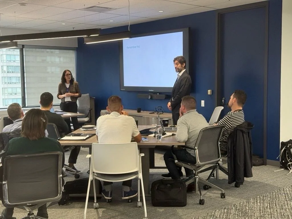 David Sajecki &amp; Lisa D. Orchard lead OPPI’s professional development workshop