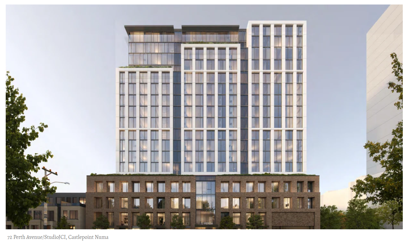 Zoning By-law Amendment Approved for 72 Perth: 18-Storey Purpose-Built Rental Coming to the Lower Junction