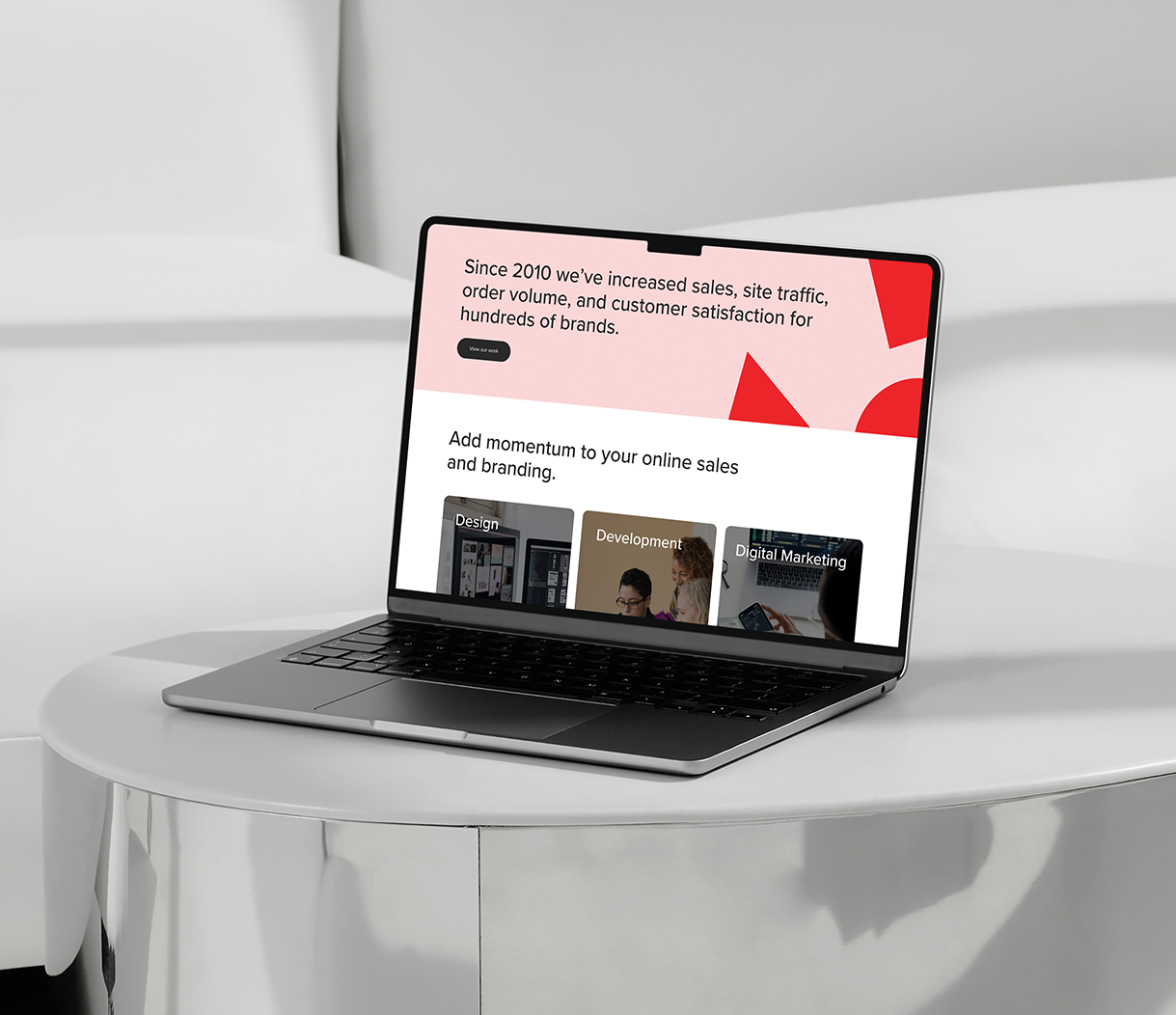 Shero Website design