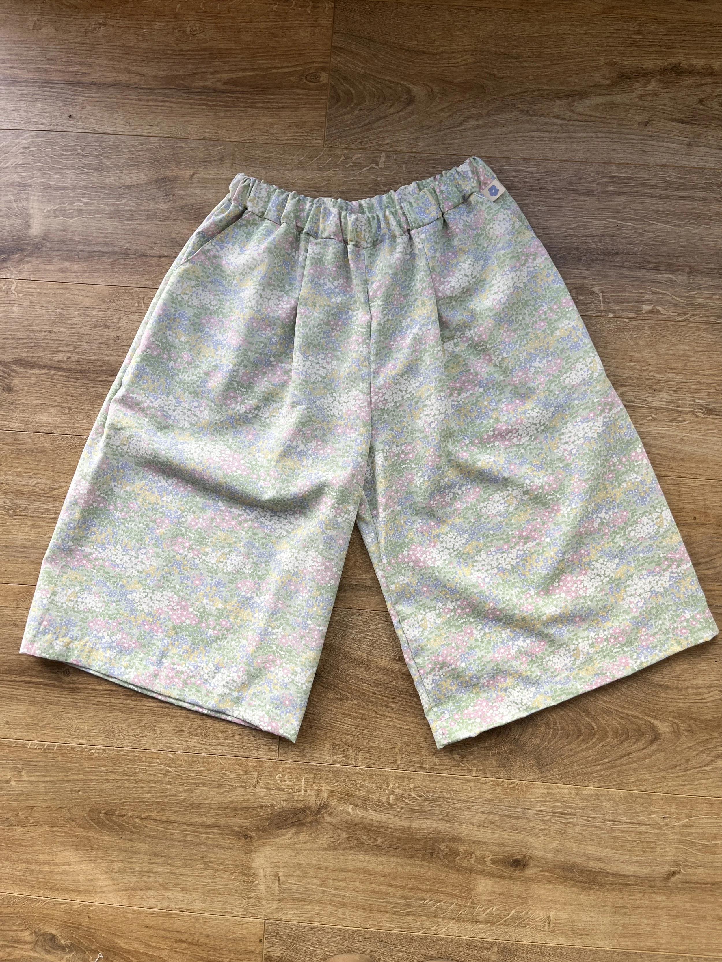 Bermuda long pastel taille M-L