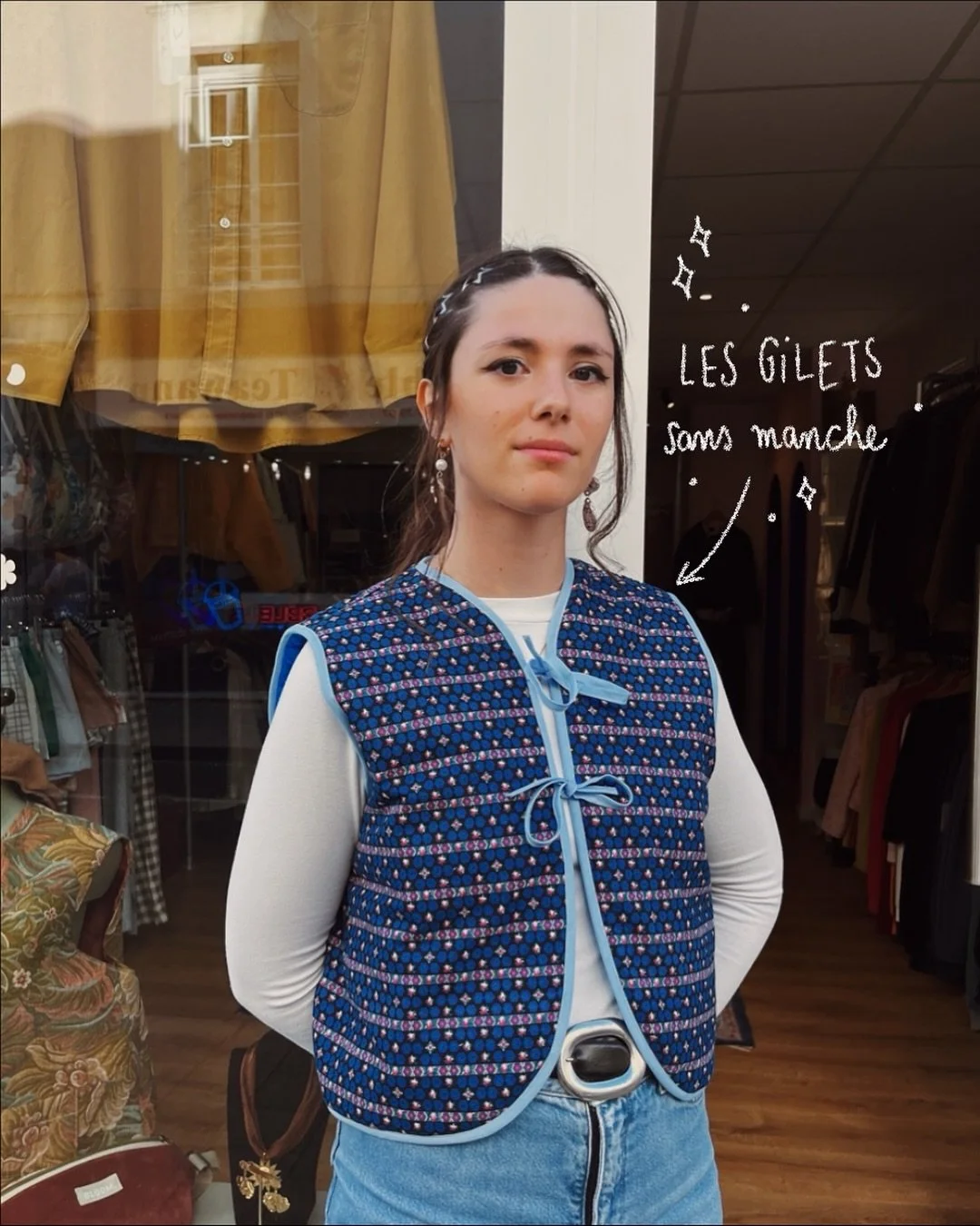 Petite nouveaut&eacute; du mois d&rsquo;octobre : 
LES GILETS SANS MANCHE 

&Agrave; mettre par dessus un pull ou une chemise, ils seront parfait pour affronter le froid en BLOOM ✿ !
❄️

Ils sont fabriqu&eacute;s &agrave; partir de duvets, couverture