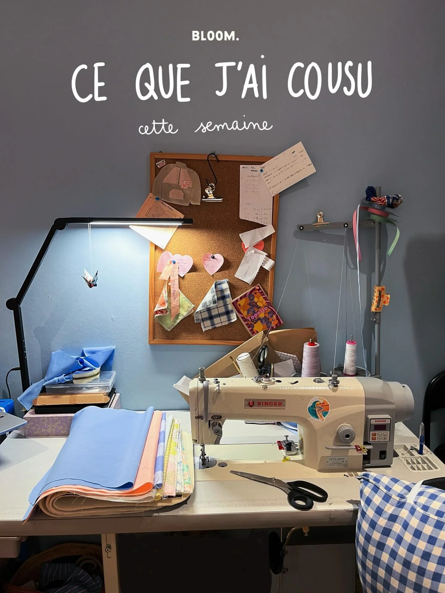 Ce que j&rsquo;ai cousu cette semaine 🧵🪡

Petit retour sur les diff&eacute;rents projets couture en cours. Je vous pr&eacute;pare plein de jolies choses pour le retour des beaux jours ☀️

Pour le moment, retrouvez mes cr&eacute;ations sur boutiqued