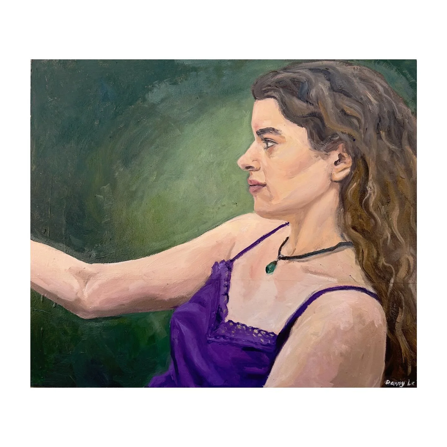 Finishing this portrait that I started in April for a submission. I really want to get back into painting people. :]]]

Thank you @emthurs_  for sitting for this piece 🙂&zwj;↕️🙂&zwj;↕️

#paint #painting #oilpainting #oilpaint #portrait #portraitpai