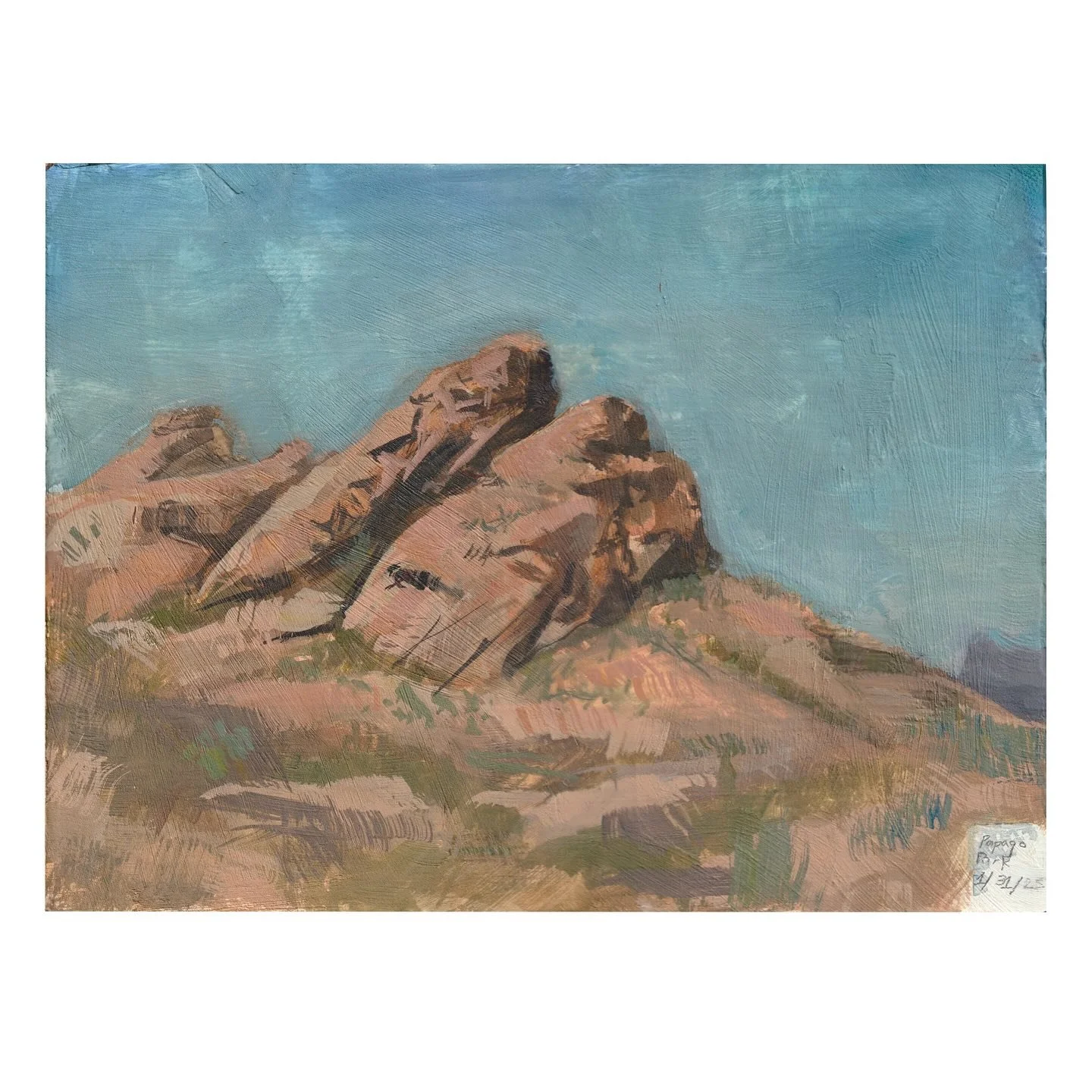 plein air sketches at Papago Park :] 

#pleinair #gouache #sketch