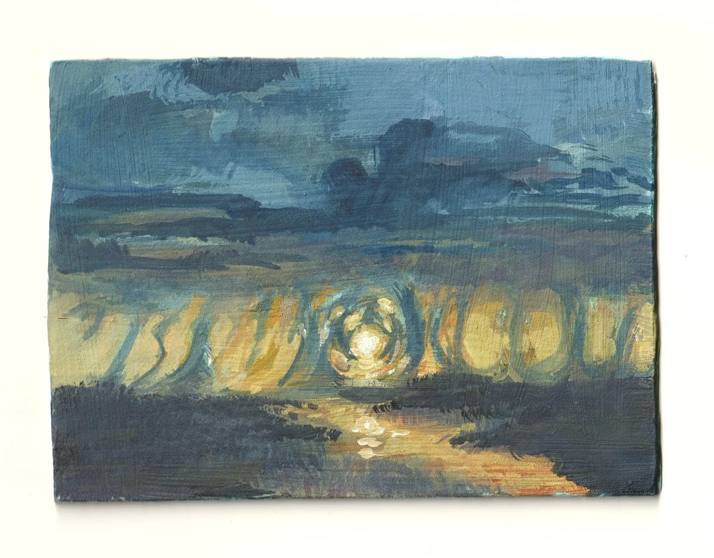 little color sketch for a future painting :) 

#gouache #gouachepainting #sketch #art