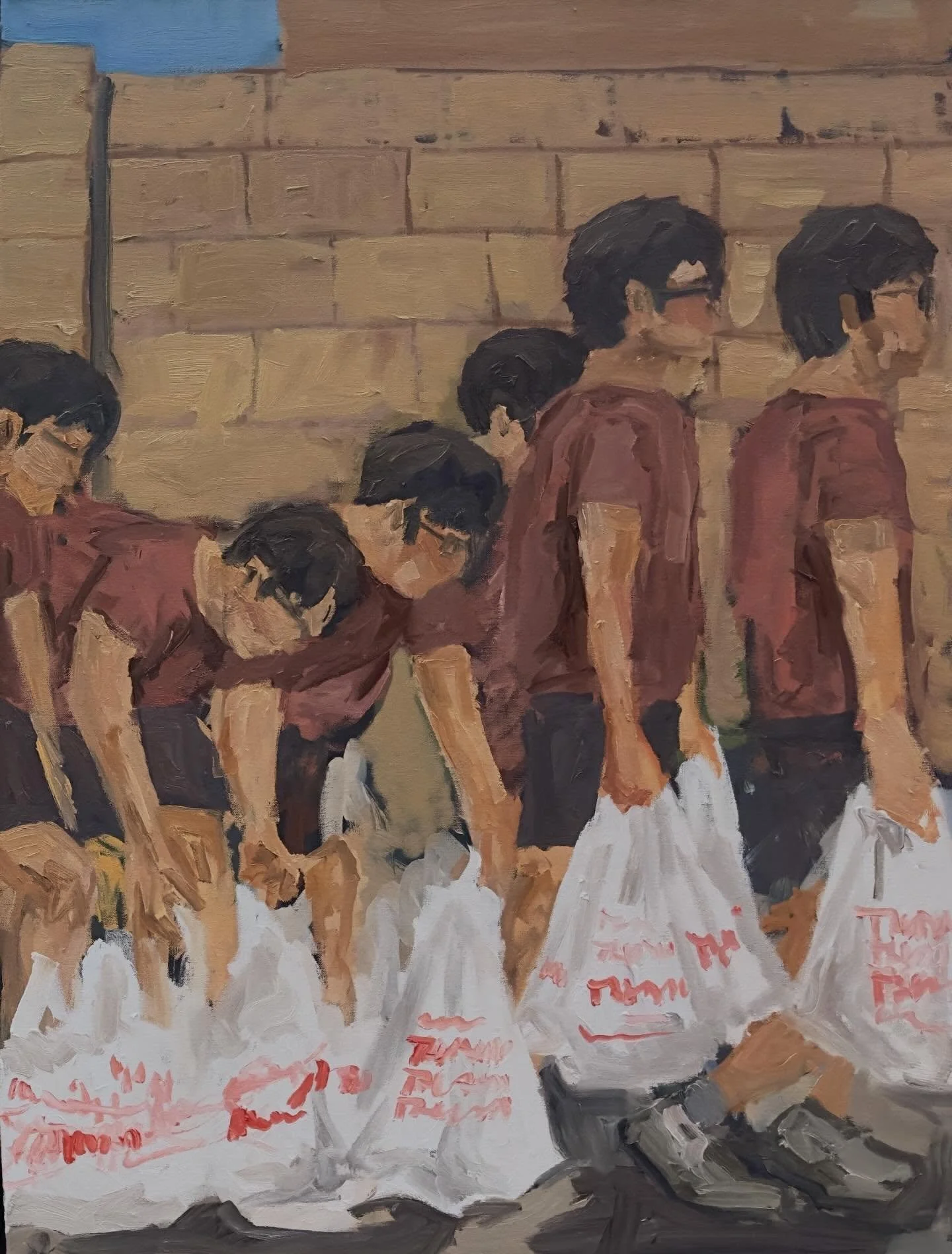 Third section of my triptych :)))

&ldquo;Thank You, Thank You, Thank You&rdquo; Oil on Canvas, 40 x 30 inches 

#oilpainting #art #artist #suburbs #arizona