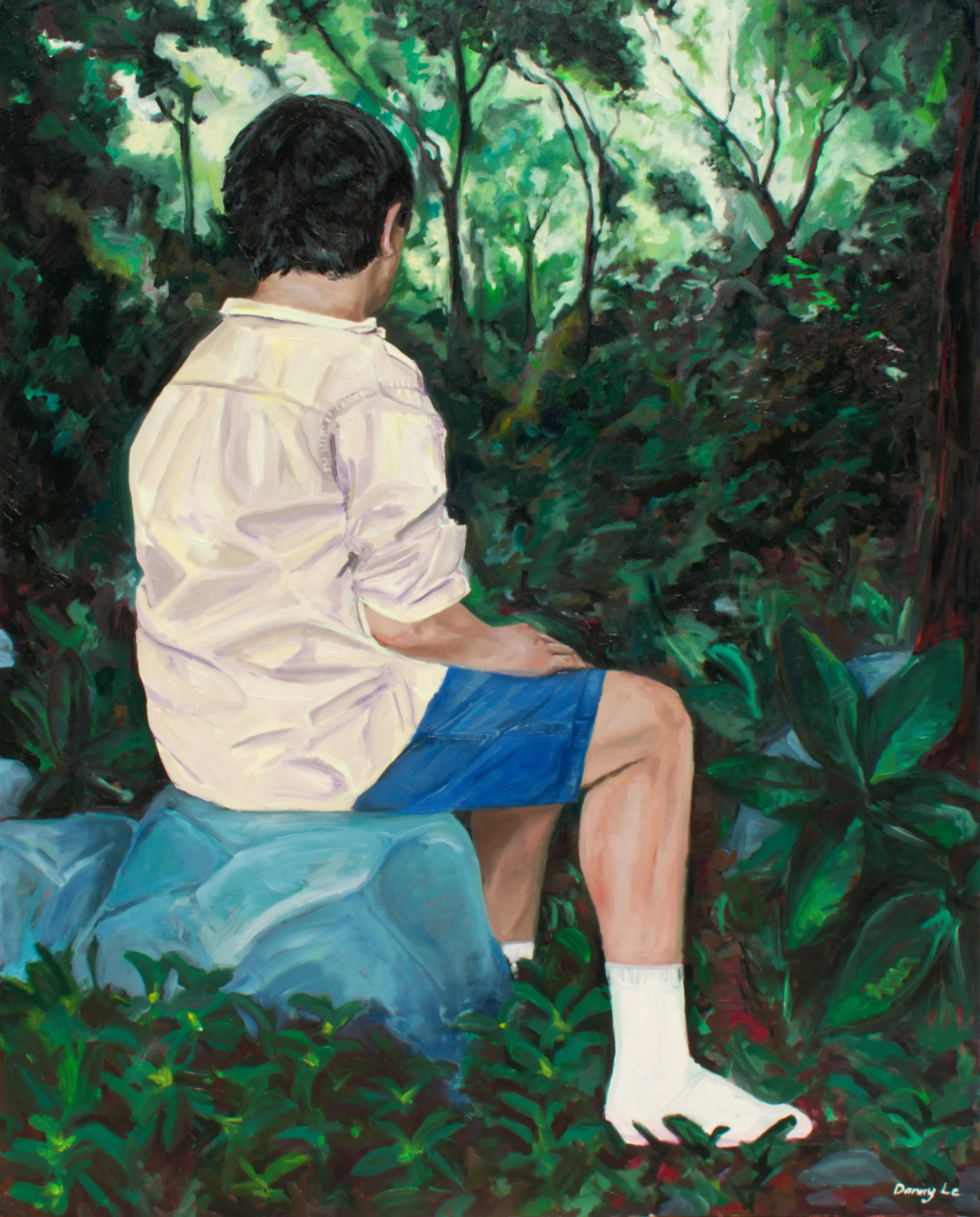 Desolation, Oil on Canvas, 60 by 48 inches.