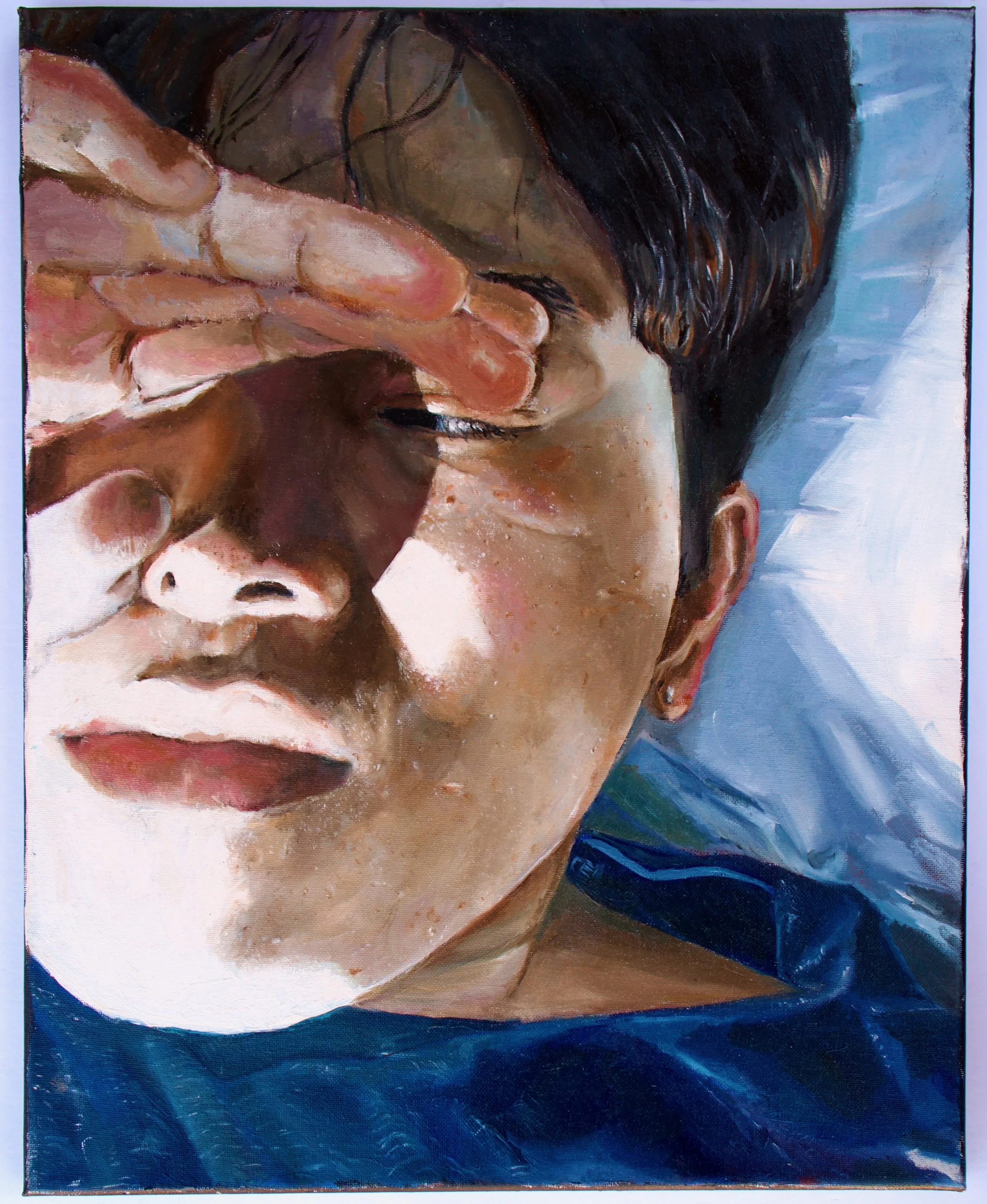 Morning Light, 2021, Oil on Canvas, 20 by 16 inches.