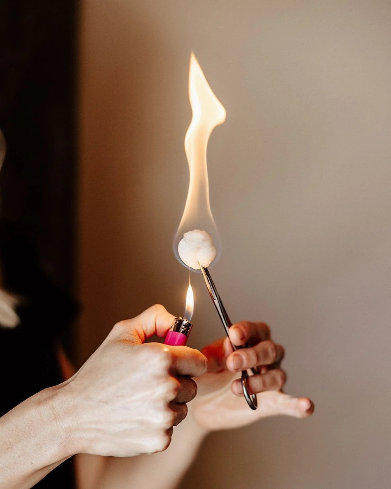 Pinky out. ✨ 

Fire cupping&gt;&gt;