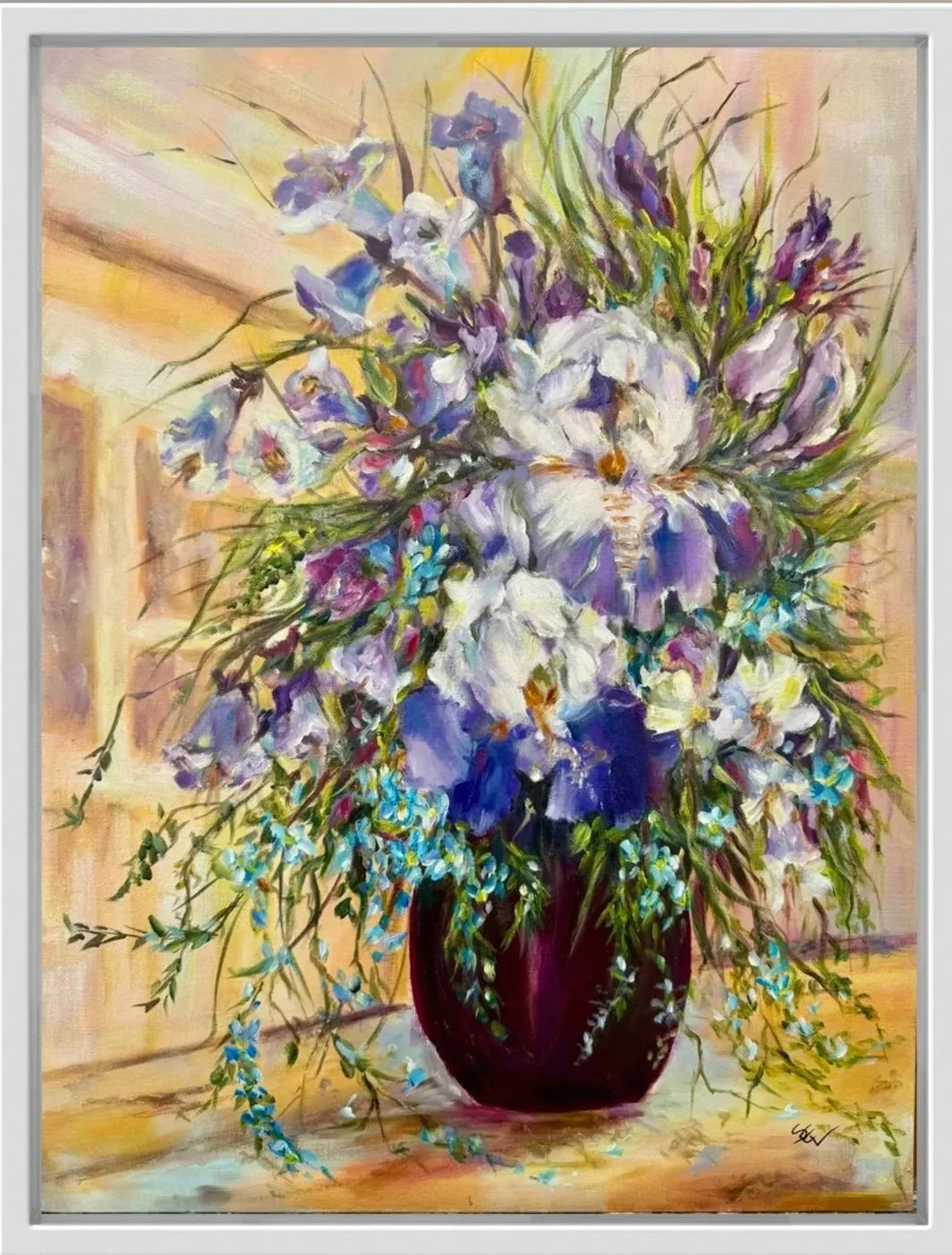 My Heart Oils Original Sold  Prints Available