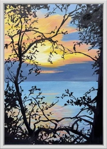 Quiet Horizons 2 Acrylic Framed 46 x 33cm £325