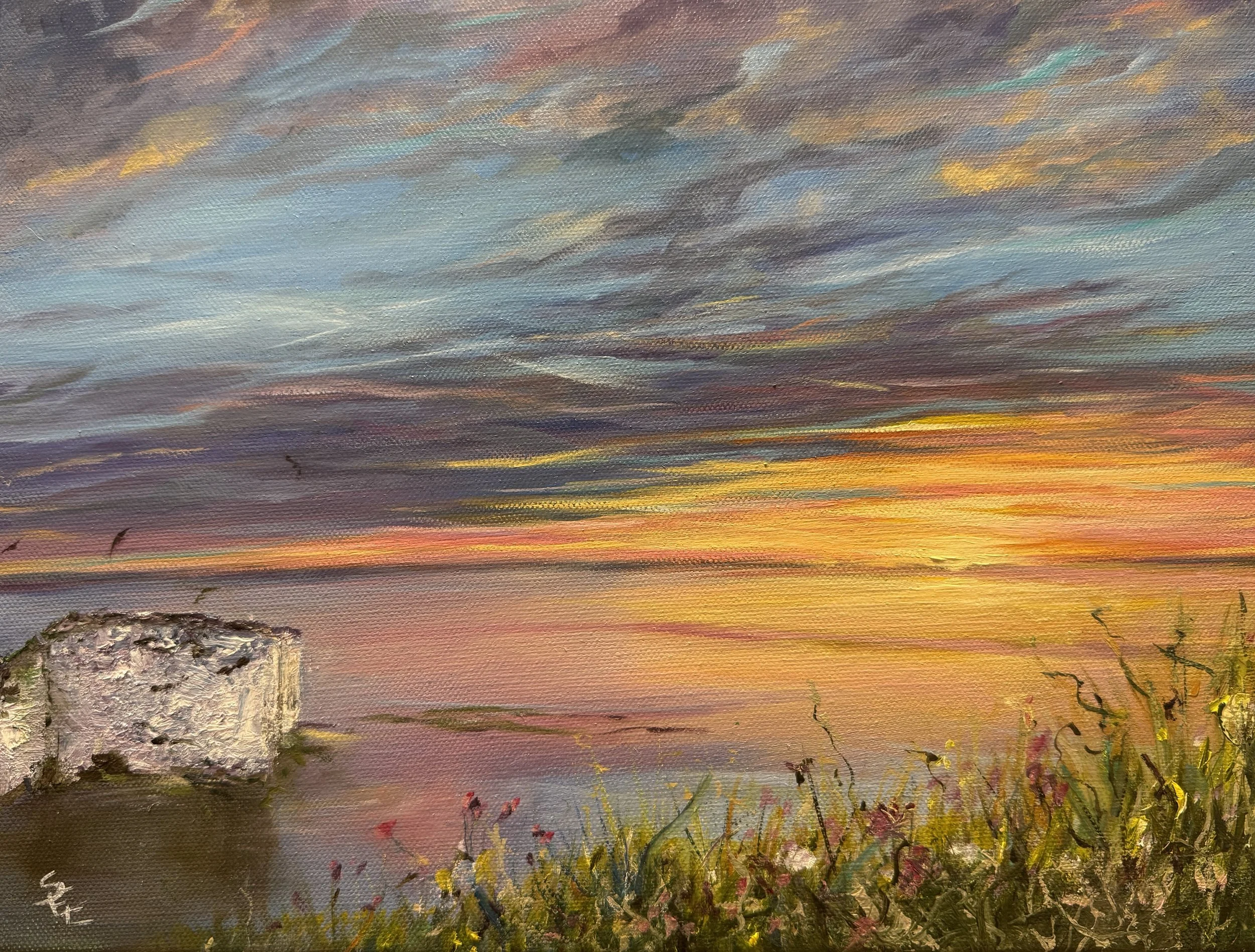 Old Harry Rocks 2 Oil on Deep Canvas 30 x 40 cm £125