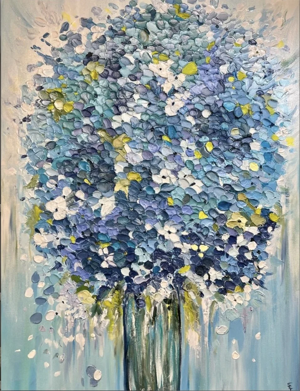 Charm Mixed Media 91 x 71 cm Deep Canvas