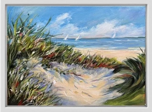 Sand Dunes Acrylic and Oil  32 x 42 cm Framed £325