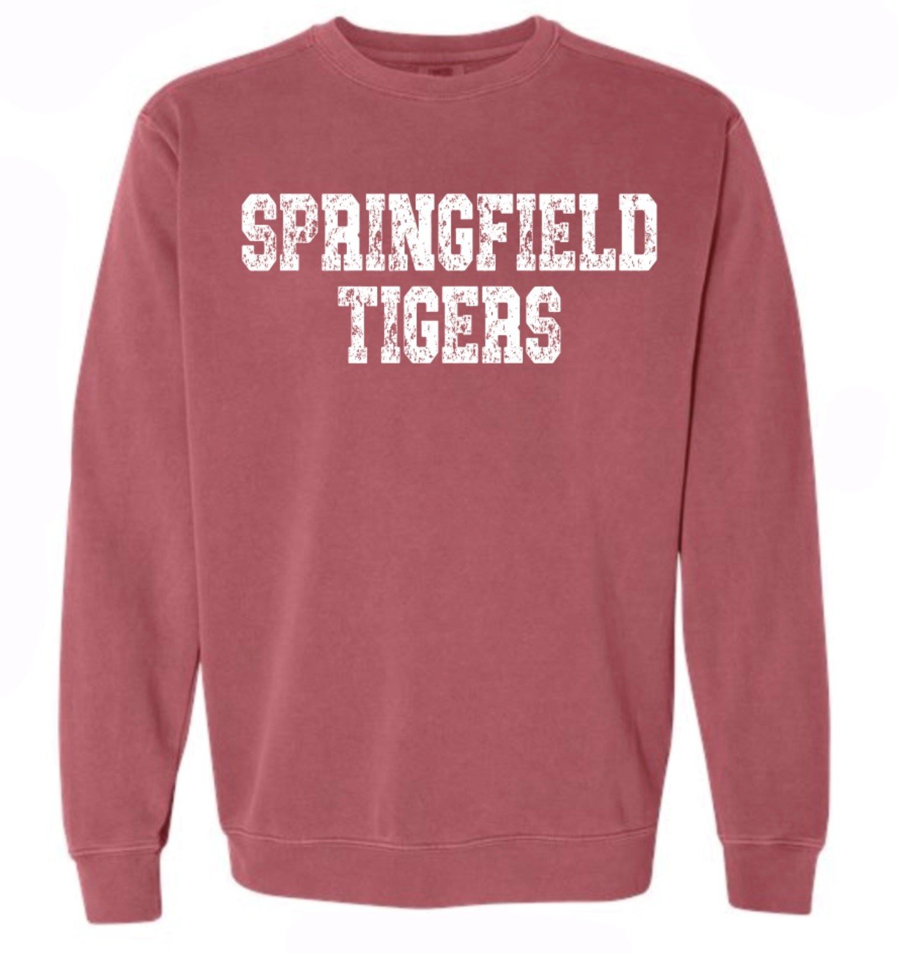 Distressed Springfield Tigers Sweatshirt