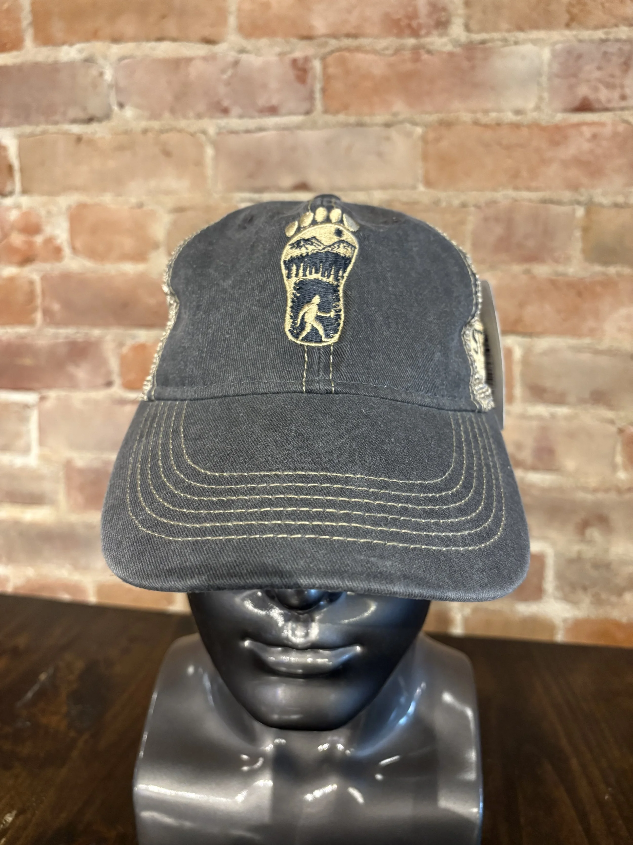 Foot Print Soft Mesh Hat