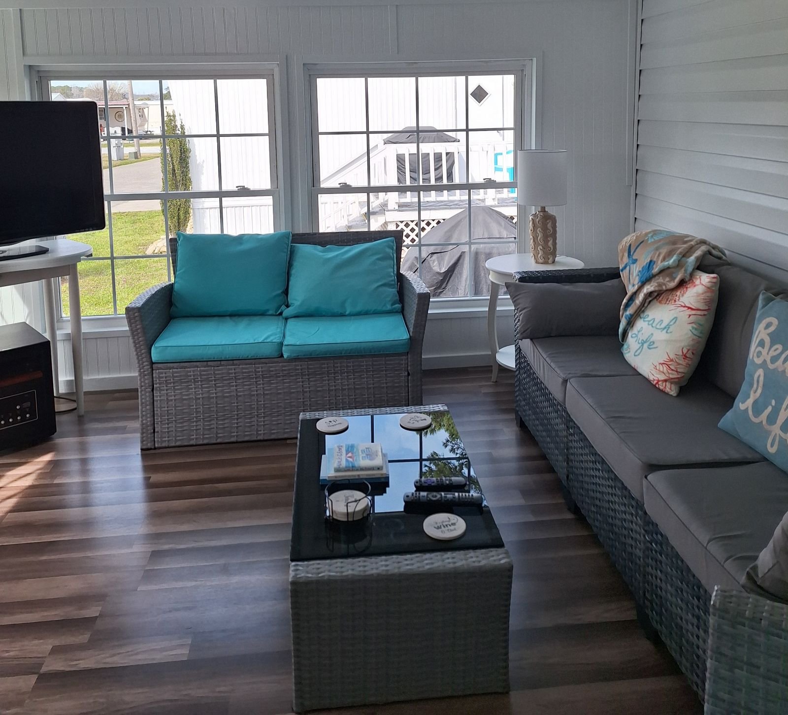 after image, painting sunroom, repair