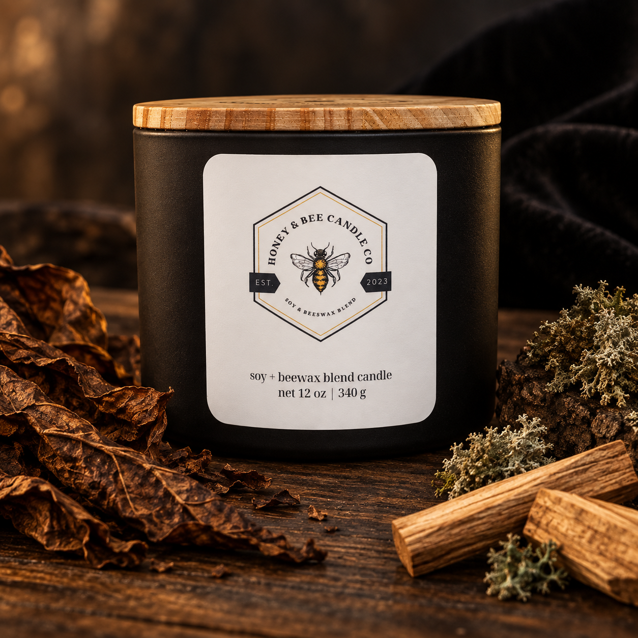 Black Velvet Candle
