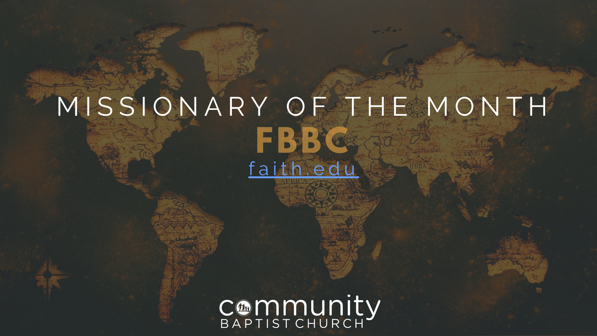 Missionary of the Month