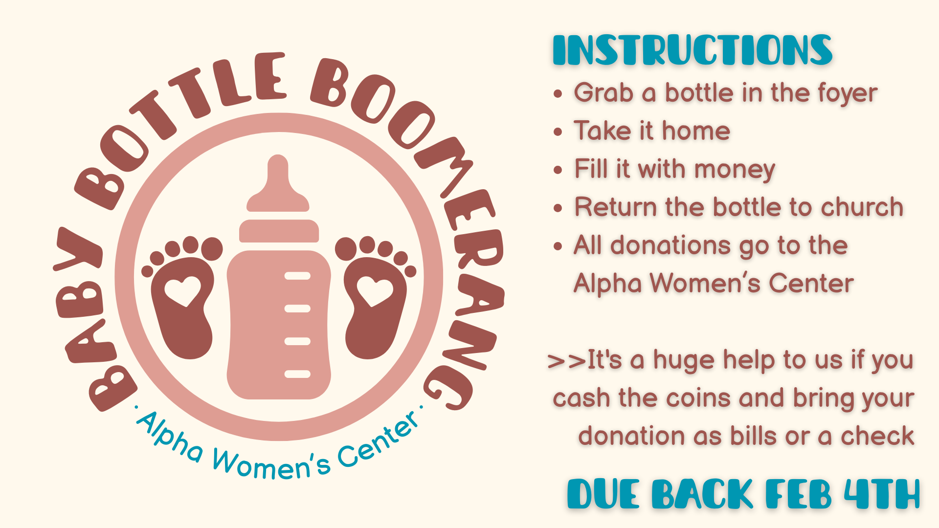 Baby Bottle Boomerang