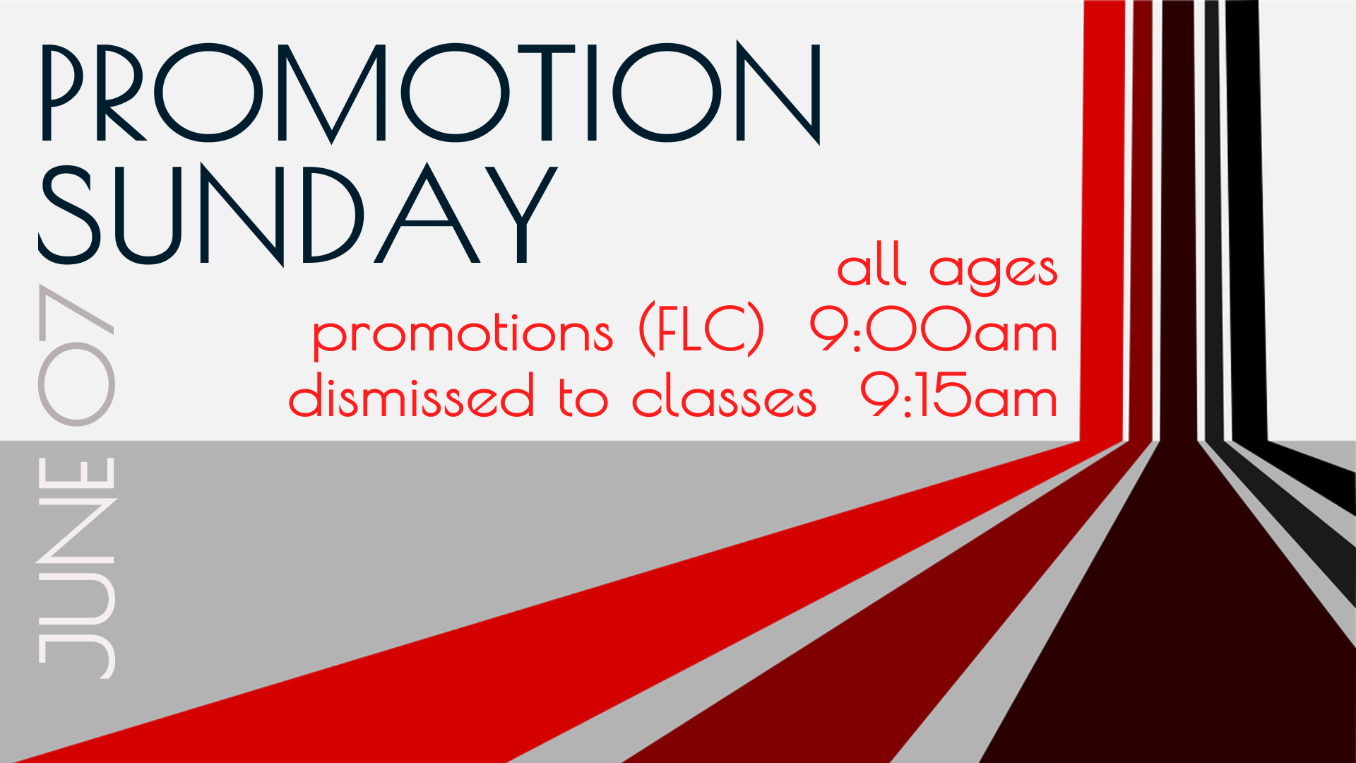 Promotion Sunday
