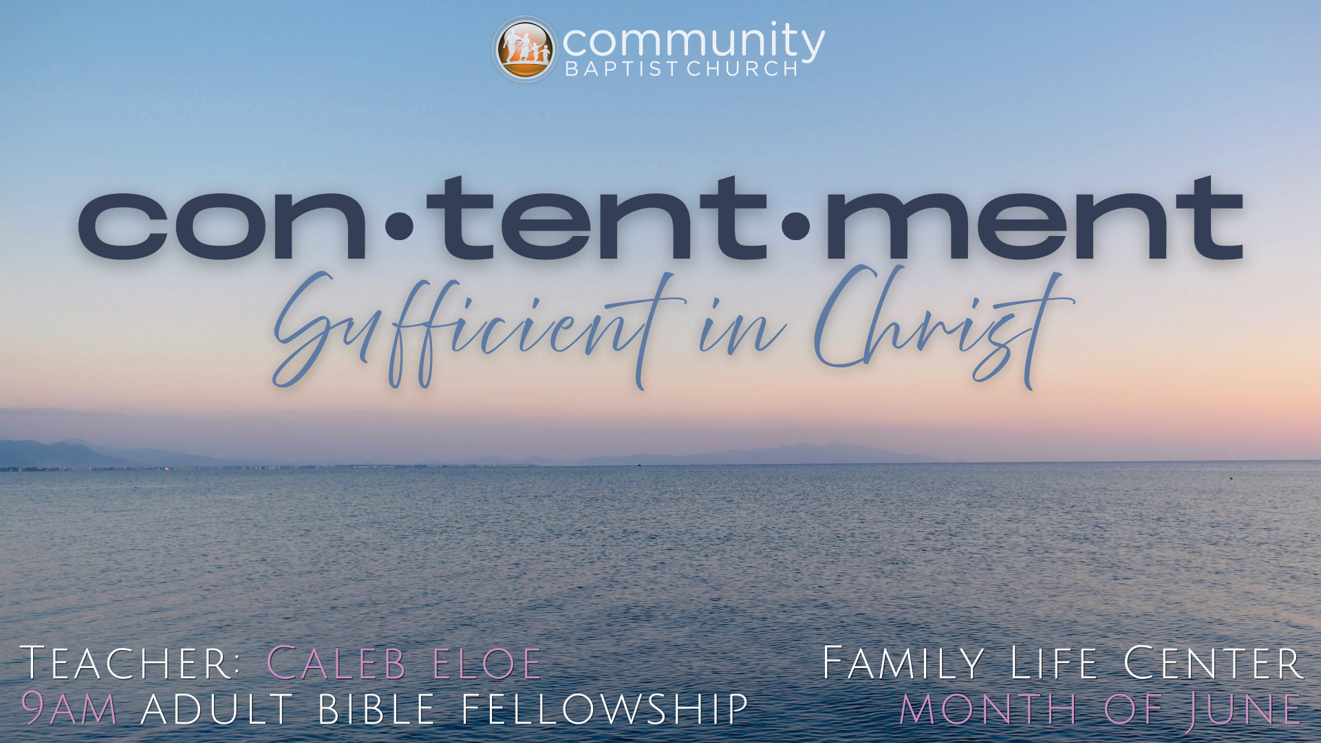 Contentment - June ABF