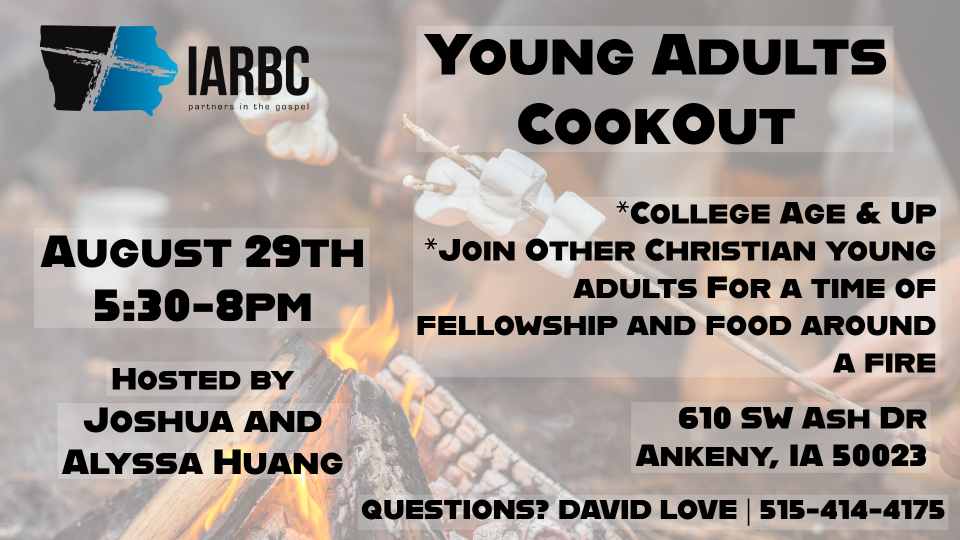 Young Adults Cookout