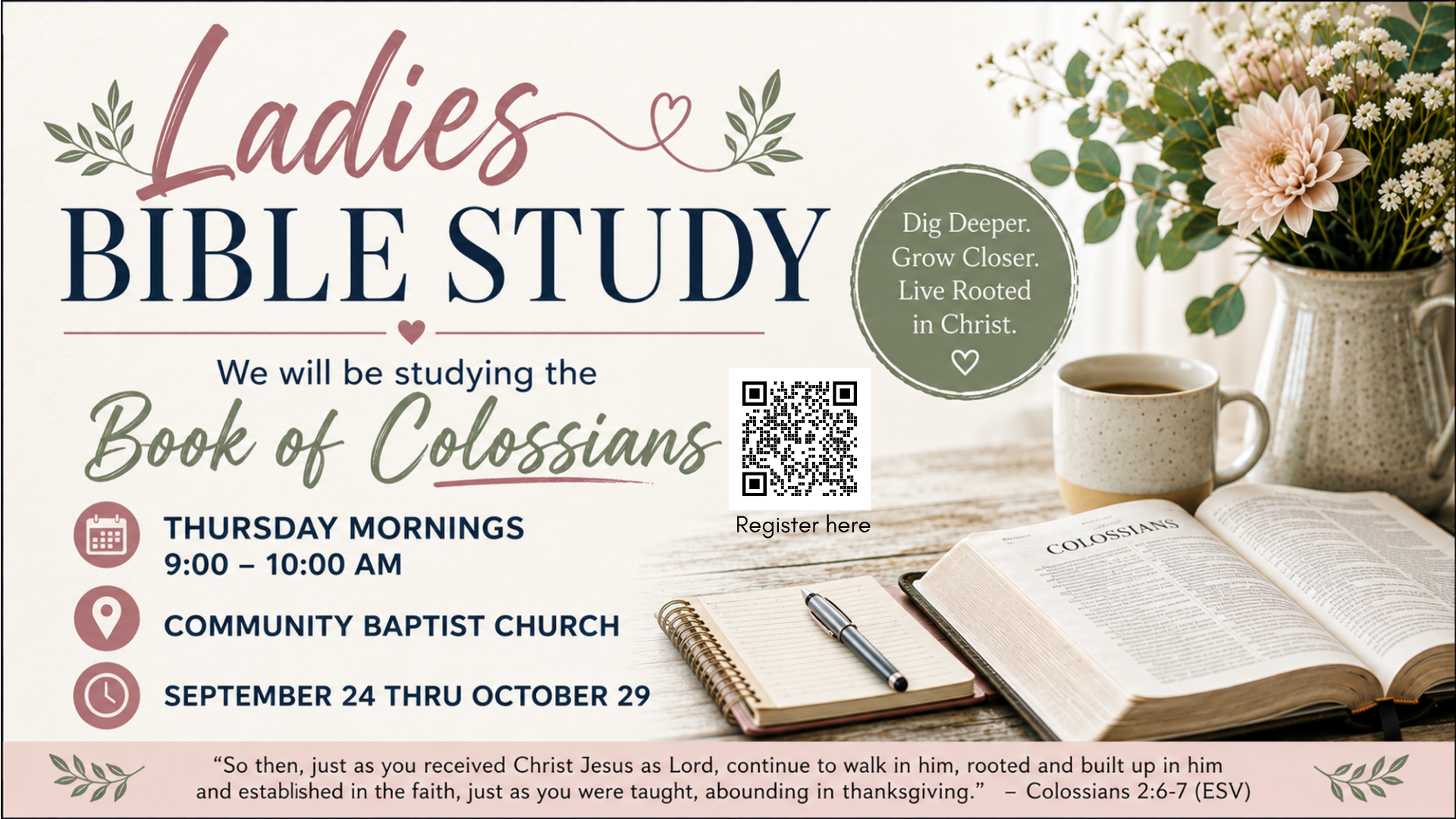 Ladies' Bible Study
