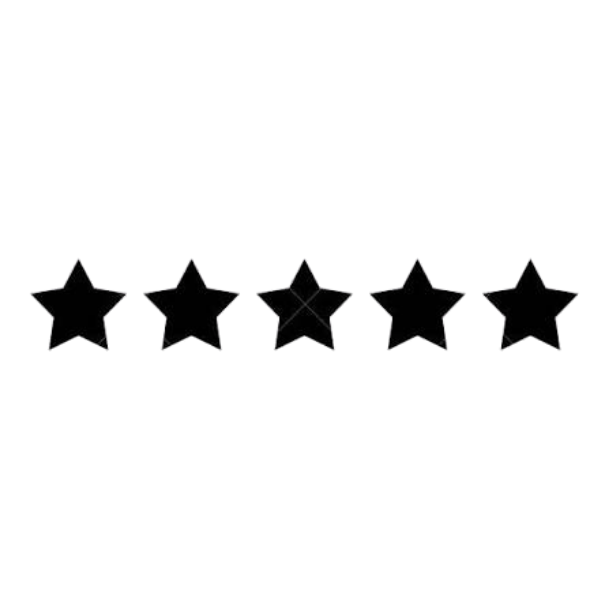 Black background with a pattern of purple and blue glowing stars arranged in rows.