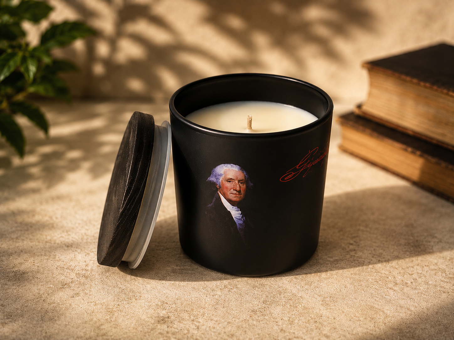 George Washington Cherry Tree Themed 8oz. Scented Candle