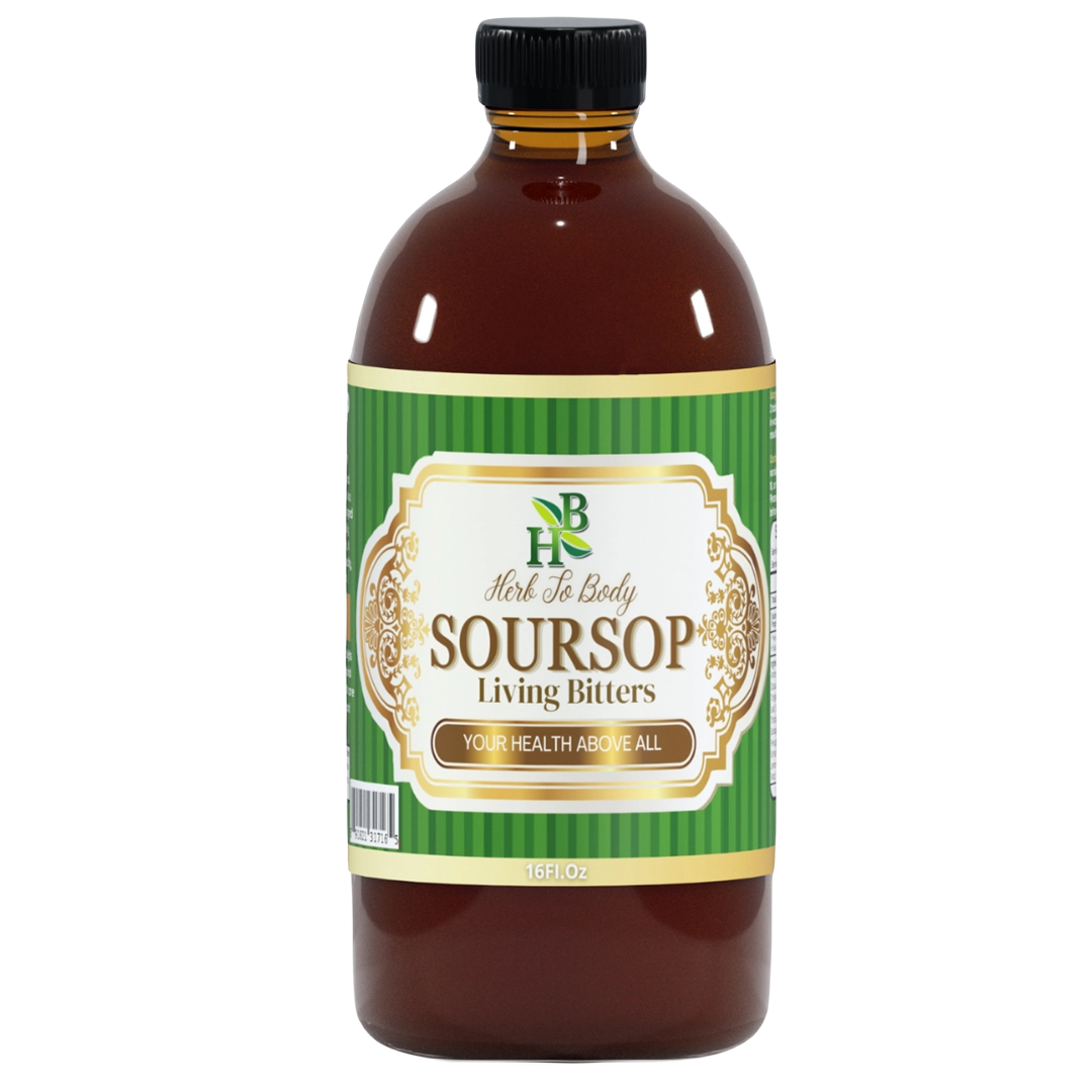 Soursop Living Bitters Herbal Tonic - Botanical Blend