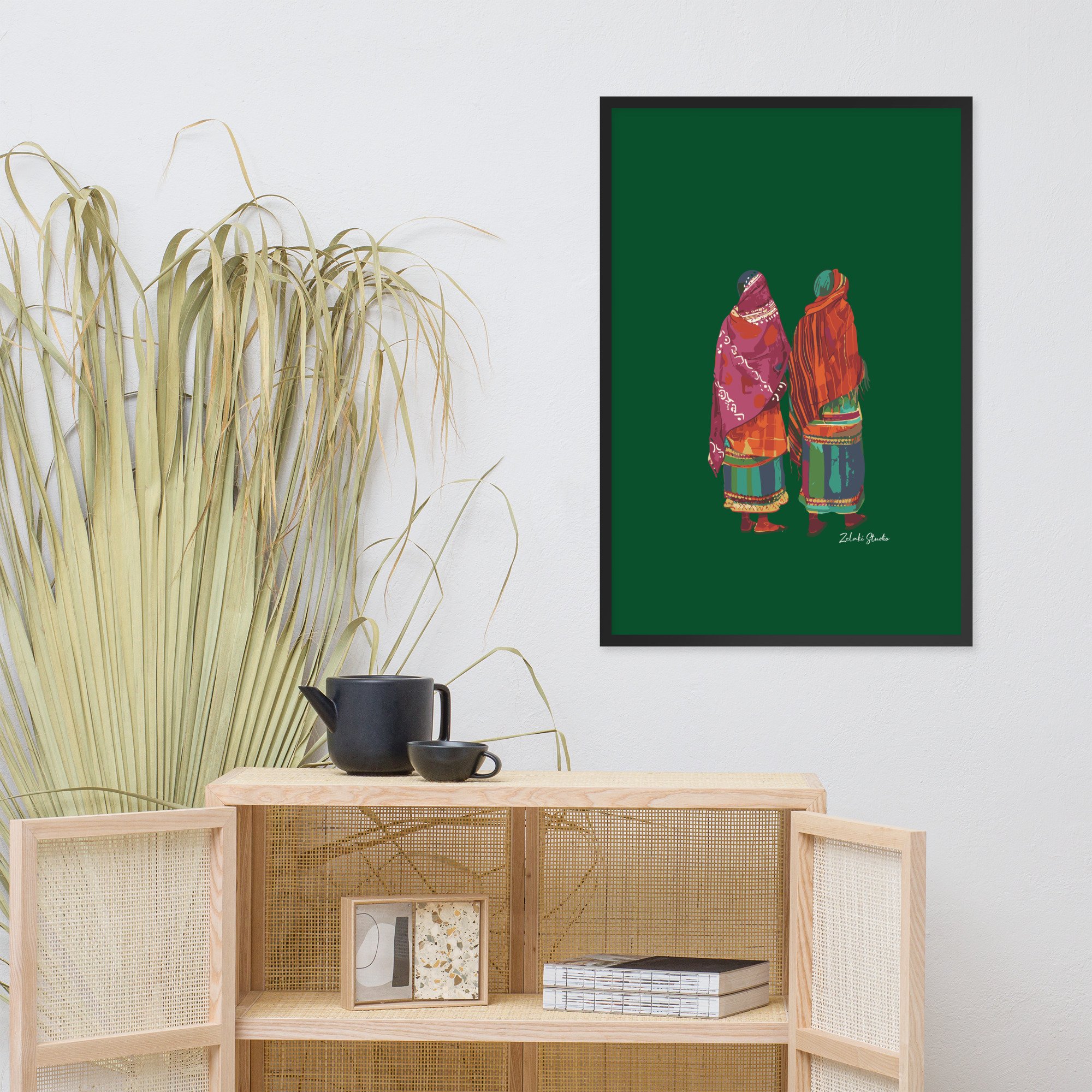 JIJIGA I Framed poster